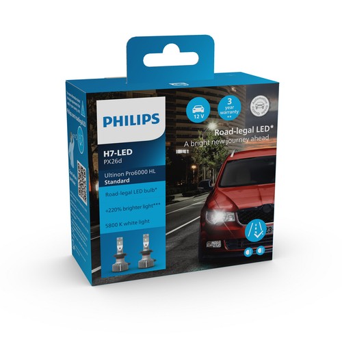 Philips led ultinon - h7,