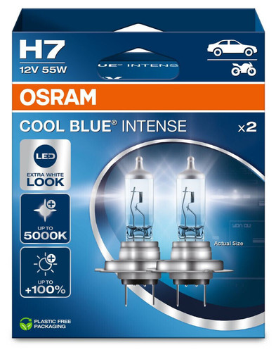 Osram cool blue - 2x,