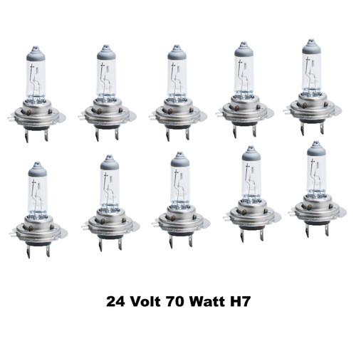 10x 24v 70w px26d - px26d, bus
