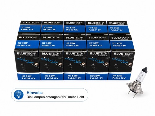 Halogen lampe - 10, h7
