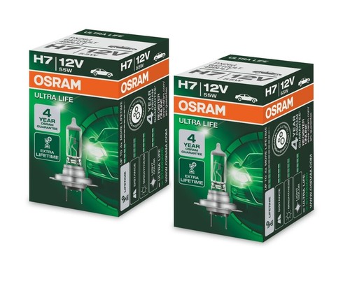 Osram ultra life - 2x, h7