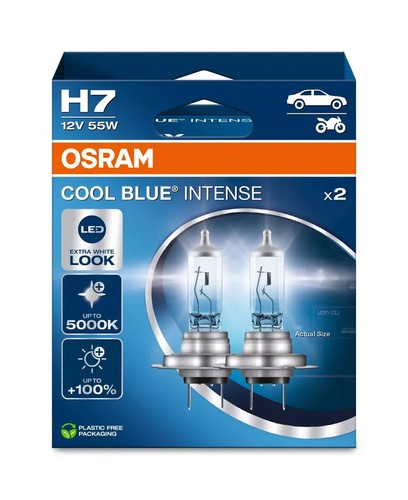 Osram cool blue - cool, intense